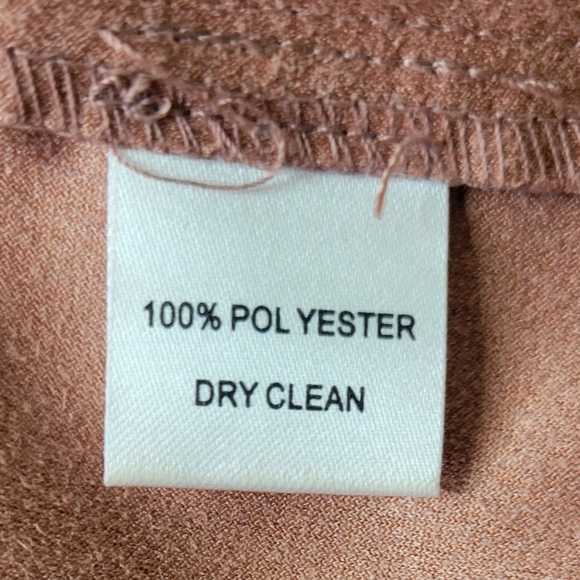 COPY - Cotton Candy suede mini skirt - Picture 4 of 5